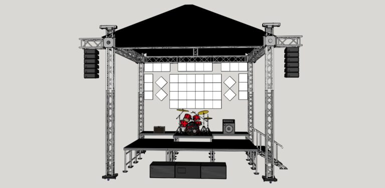LUKZET 2025 stage with roof 1